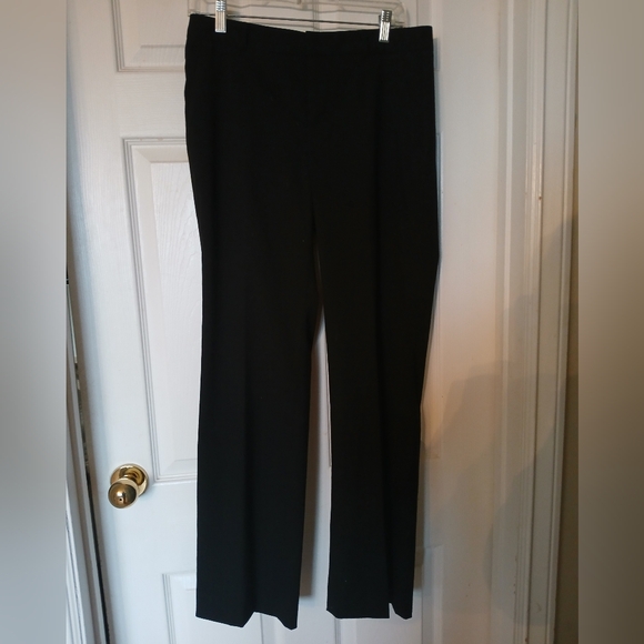 Banana Republic NWT JACKSON Mid Rise Black Women's Pants Size 6 Career - Picture 2 of 7